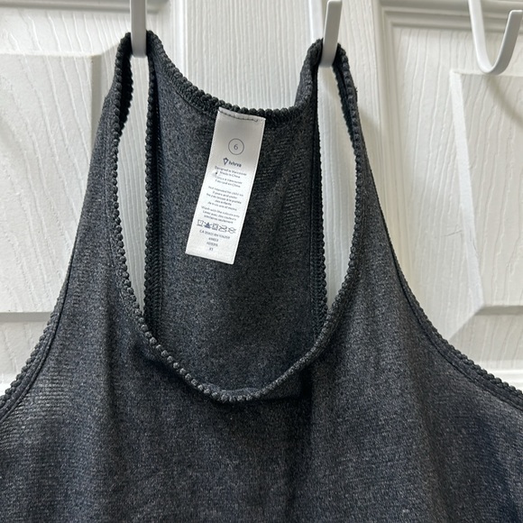 Ivivva Dark Grey Scalloped Tank Top - Picture 4 of 13